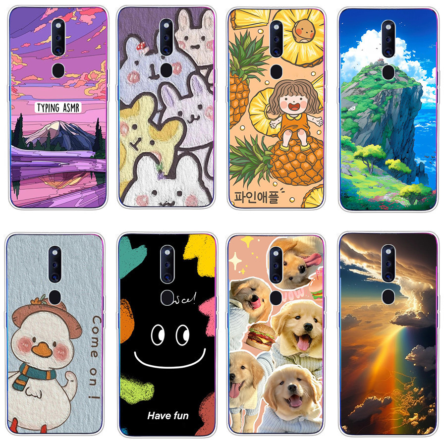 เคสซิลิโคนนิ่ม สําหรับ OPPO f11 f11 pro r17 pro