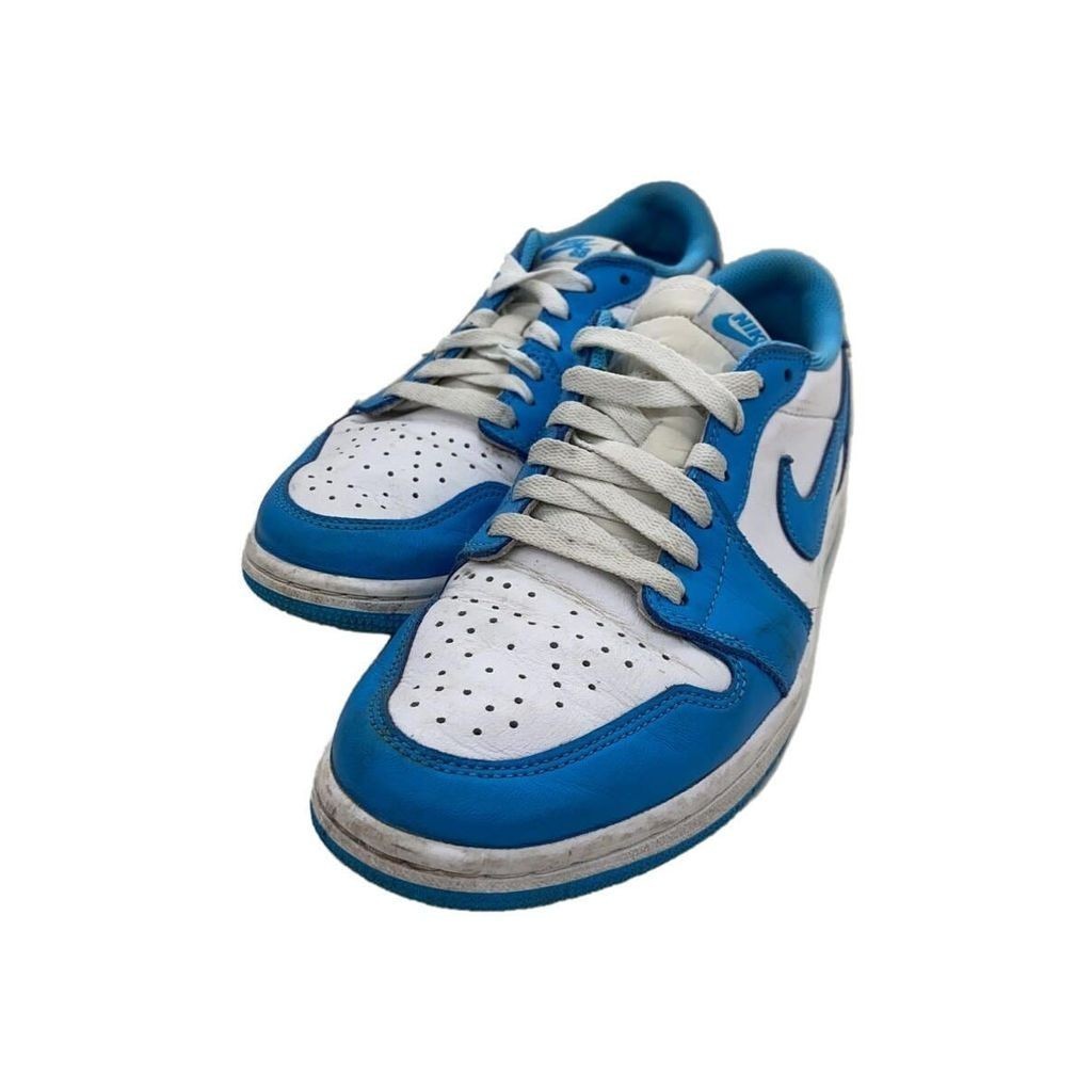Nike รองเท้าผ้าใบ Air Jordan Low 1 2 6 8 7 4 9 sb qs cut สีฟ้า มือสอง ส่งตรงจากญี่ปุ่น
