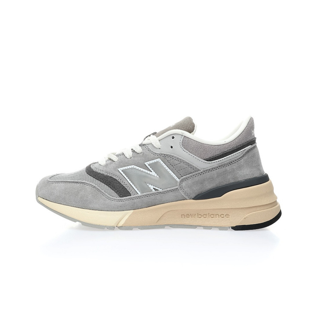 NN Yun dong New Balance 997R "Grey" Improved Edition Series Low Top Classic Retro Thick Sole Casual