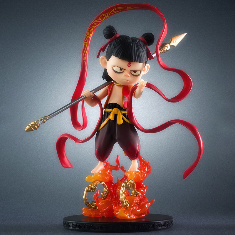 L Nezha: The Devil Child เข้ามาในโลก Nezha Figure Model ยอดนิยมซีรีส์เทรนด์จีนยอดนิยม Devil Child ม