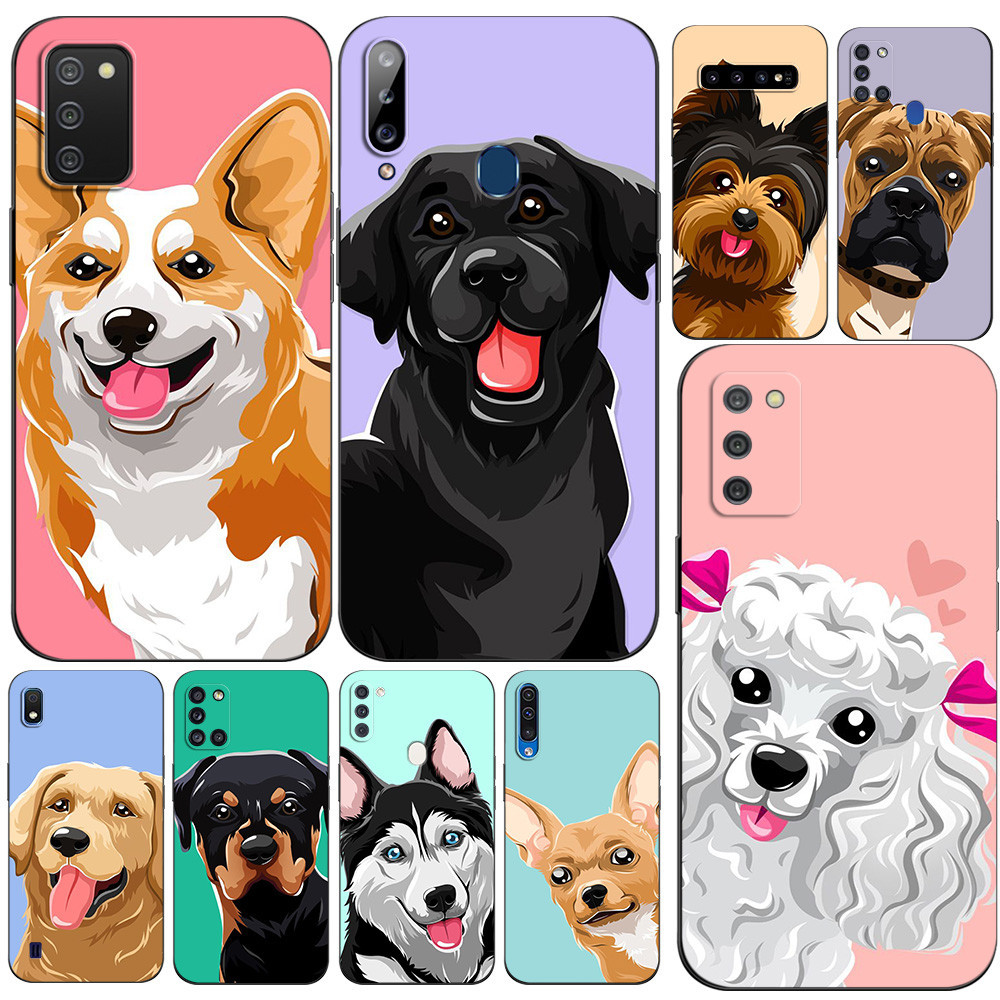 เคสโทรศัพท์มือถือ ลายสุนัขน่ารัก สําหรับ Samsung Galaxy j2 pro 2018 j2 core j8 on8