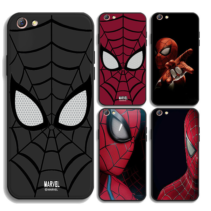 ปลอก OPPO R17 R17PRO R9 R9S PLUS เคส Spider-Man Soft Cover