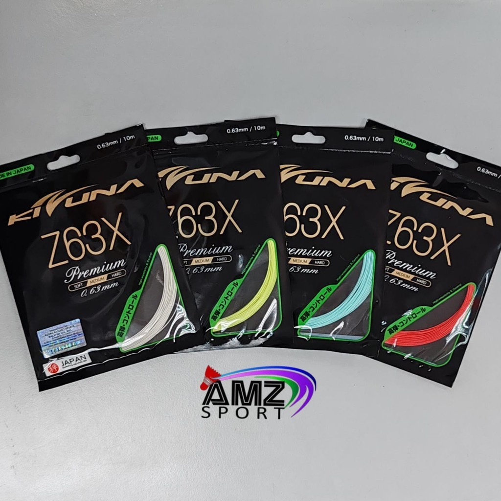KIZUNA Z63X Premium Gauge (0.63mm) สายแบดมินตัน