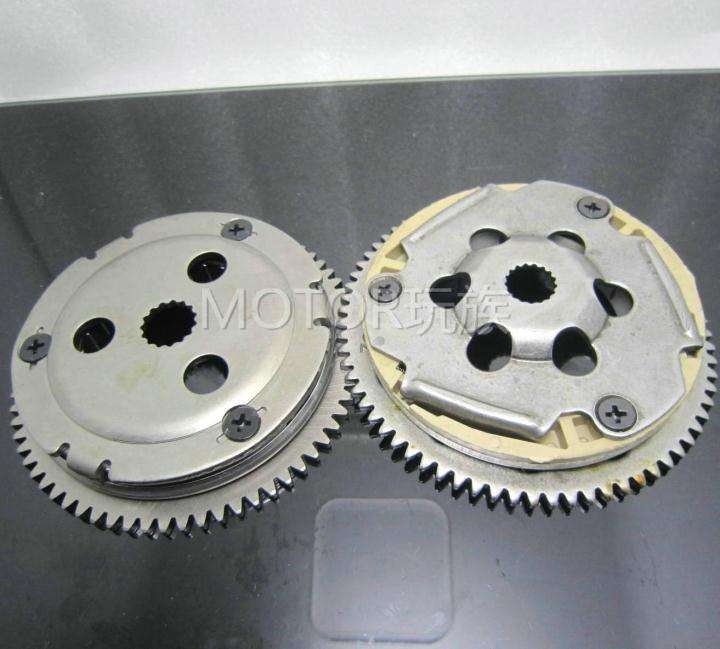 ยี่ห้อใหม่สองจังหวะ JOG50 Starter Disc Assembly JOG90 พัดลม 50 แผ่นดิสก์เริ่มต้น Beyond Clutch