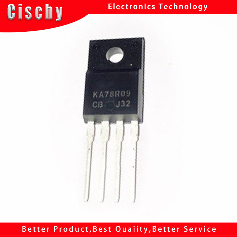 5 ชิ้น/ล็อต KA78R09CTU KA78R09 TO220F-4 78R09 TO220F ในสต็อก