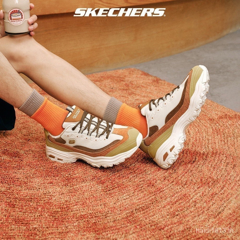 Skechers รองเท้ากีฬา รองเท้าสเก็ต สําหรับผู้ชาย D'Lites 1.0237153-tpnt 6yp6