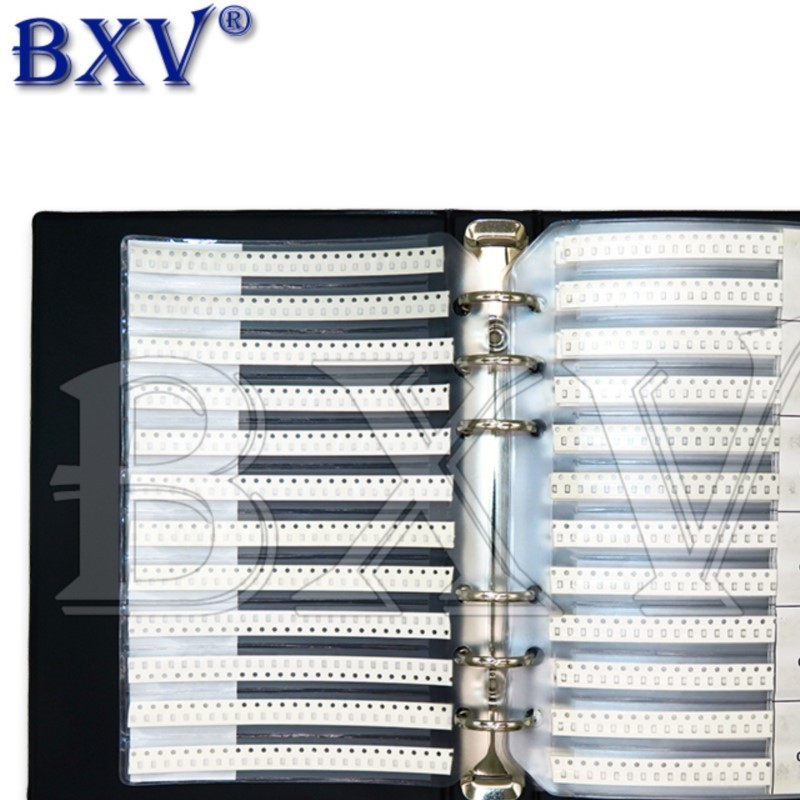 SMD ตัวอย่างหนังสือ 550PCS 1100PCS 1300PCS 1900PCS 2100PCS 2600PCS 0402 0603 0805 1206 Stackup Induc
