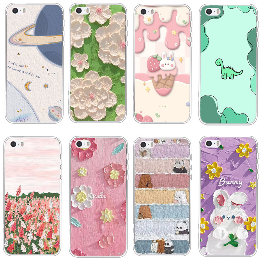 เคสโทรศัพท์มือถือ ซิลิโคนนุ่ม สําหรับ iphone 4 4s 5 5s 5c