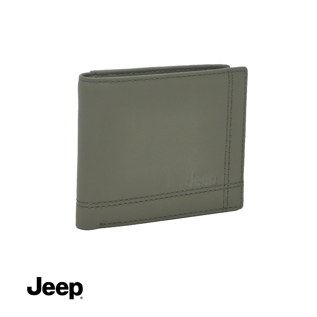 Jeep กระเป๋าสตางค์ กระเป๋าใส่บัตรเครดิต RFID สําหรับผู้ชาย - JEWT0523PN3MK3