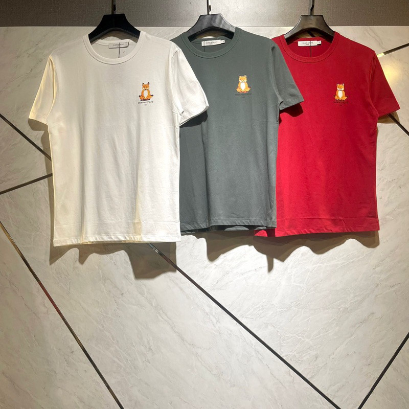 Maison kitsune เสื้อยืด