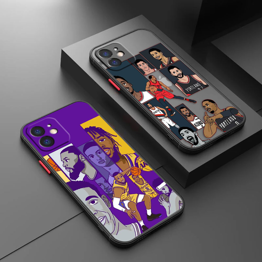 เคสโทรศัพท์มือถือ ลายทีมบาสเก็ตบอล NBA Portland สําหรับ iPhone 11 12 13 14 15 PRO MAX iPhone 6 7 8 14 15 PLUS 13 MINI iPhone X XS MAX FGP0408