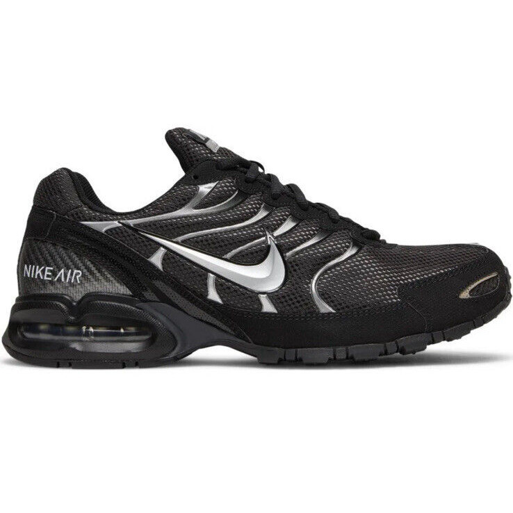 ♞,♘,♙Nike Air Max Torch 4 Black/Wolf Grey TN Mens Size US 6-14 รองเท้าผ้าใบลําลองใหม่ bb