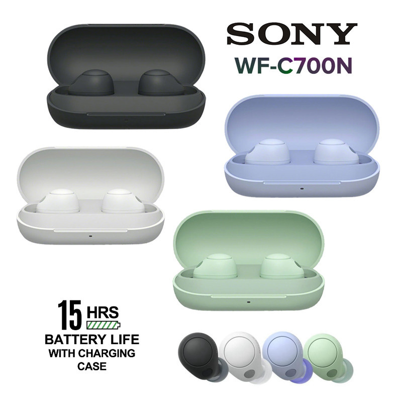 Tws หูฟังบลูทูธไร้สาย WF-C700N In-Ear HIFI สเตอริโอ สําหรับเล่นเกม
