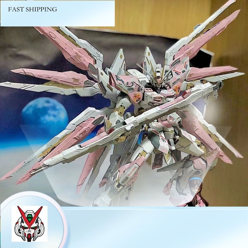 Daban 8802 Strike Freedom MG Cherry Blossom บอร์ดสเปรย์ สีชมพู ของขวัญสําหรับเด็กผู้ชาย Gundam series