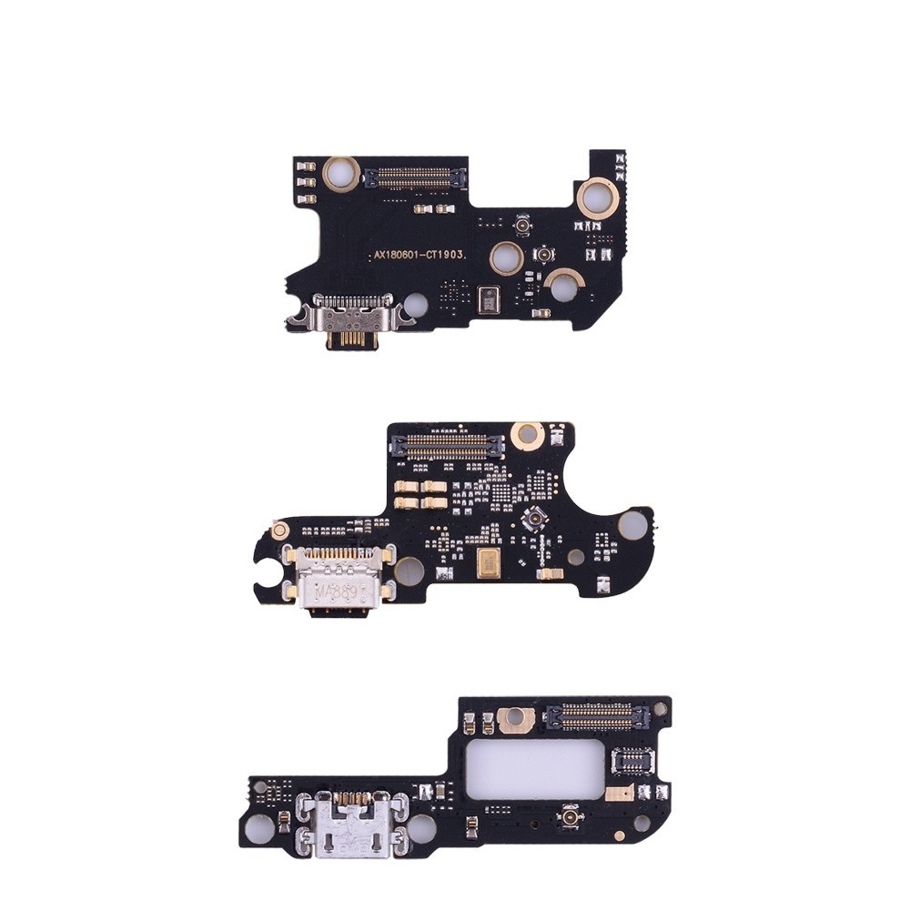 Charger USB Dock แท่นชาร์จพอร์ต Mic Flex Cable อะไหล่ซ่อมสําหรับ XiaoMi Mi 9T Pro 9 8 SE A3 A1 A2 Li