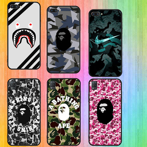 นุ่มสีดํา Vivo Y11 Y11S Y20i Y20S Y17 Y12 Y15 U3 Y19 Y20 Y30 Y21 Y33S Y21S Aape Cool Bape Bape Bape 