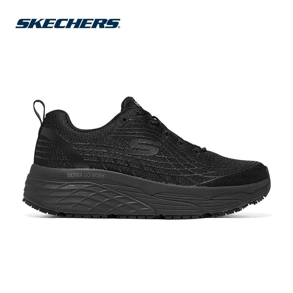 Skechers รองเท้าสเก็ต รองเท้าทํางาน ผู้หญิง Max cushioning elite Sr shoes-108016-blk Pohs
