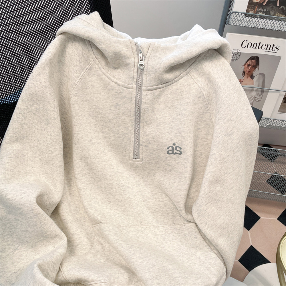 ส่งจากกรุงเทพฯ Solovely M-2XL ผู้หญิง สไตล์เกาหลี แขนยาว เสื้อโค้ท ปักผ้า โอเวอร์ไซส์ เสื้อฮู้ด ราคา ถูกที่สุด ดีลบีเคเค แกลเลอรีภาพที่ 4
