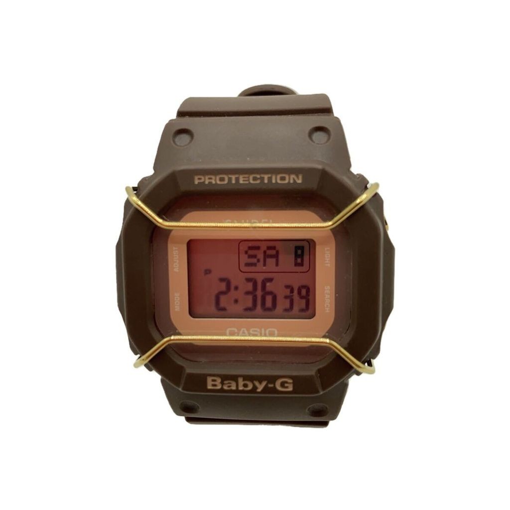 CASIO Women's Watch Quartz Watch_Baby-G Digital Rubber PNK BRW SS BGD-501 Direct from Japan Secondh