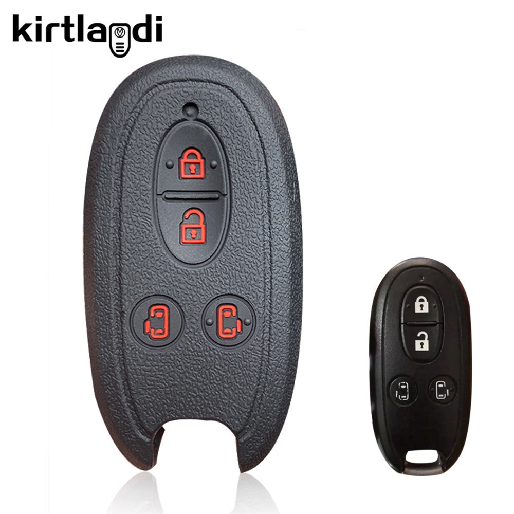 Suzuki Grand Vitara ใหม ่ Swift Jimny SX4 Alto Wagon R Auto Remote Car Key Holder ฝาครอบซิลิโคนกุญแจรถอุปกรณ ์ เสริม
