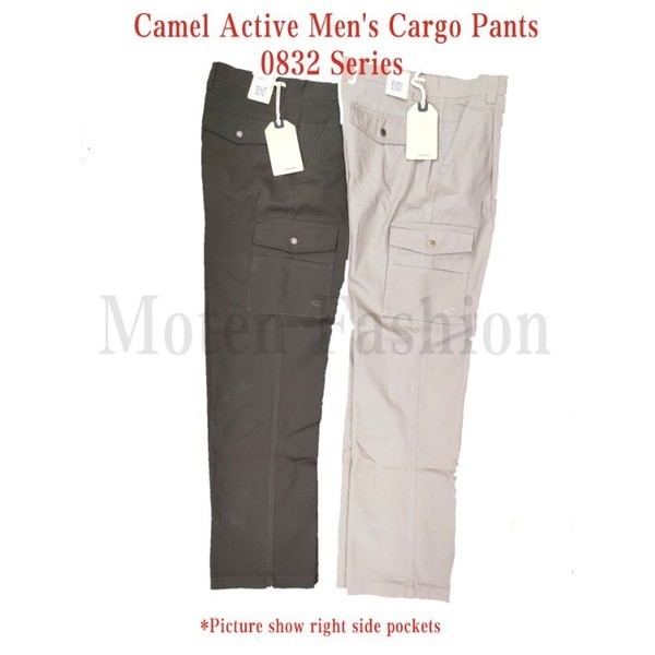 Camel Active กางเกงขายาวคาร์โก้ สําหรับผู้ชาย รุ่น 0832
