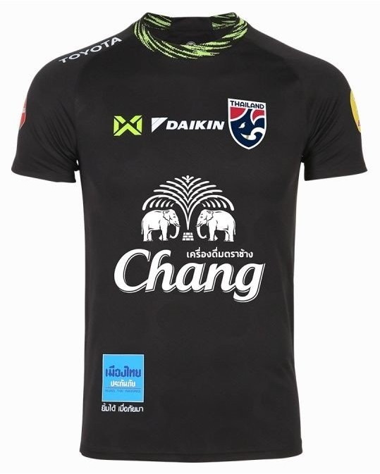 2024 Thailand National Team Thai Football Soccer Jersey Shirt Player Training Black