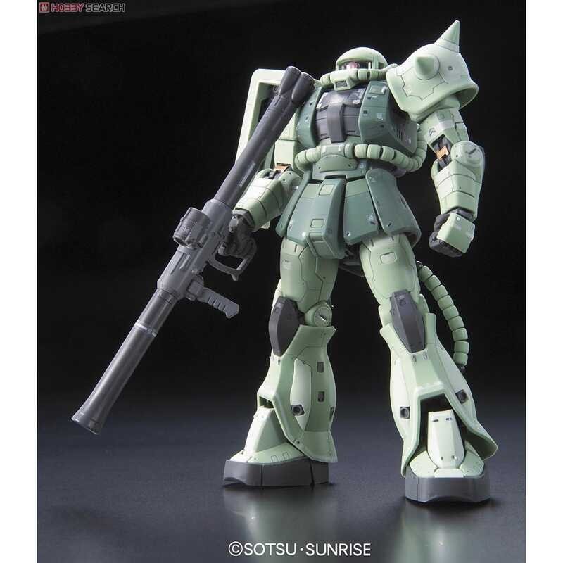 ➧ Bandai RG MS 06F Zaku II : 214 Lazpla