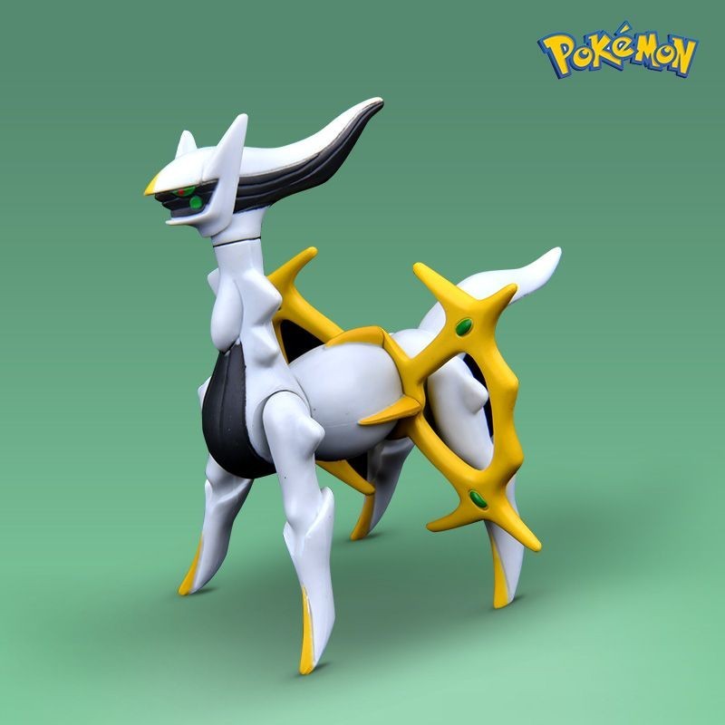 Creative God Movable Joints Arceus Doll Pokemon Data Toys Mythical Monsters Boys Gift