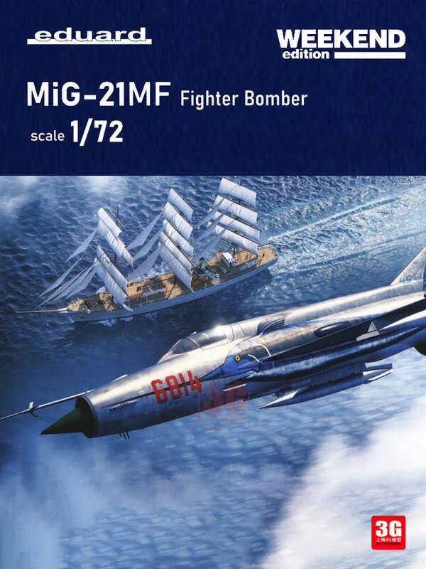 Eduard R7458 MiG-21MF Battle Bomb รุ่นสุดสัปดาห์