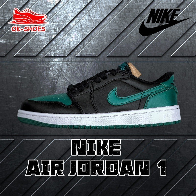 ♞,♘ส่งฟรี NIKE Air Jordan 1 Retro Low OG Pine Green AJ1