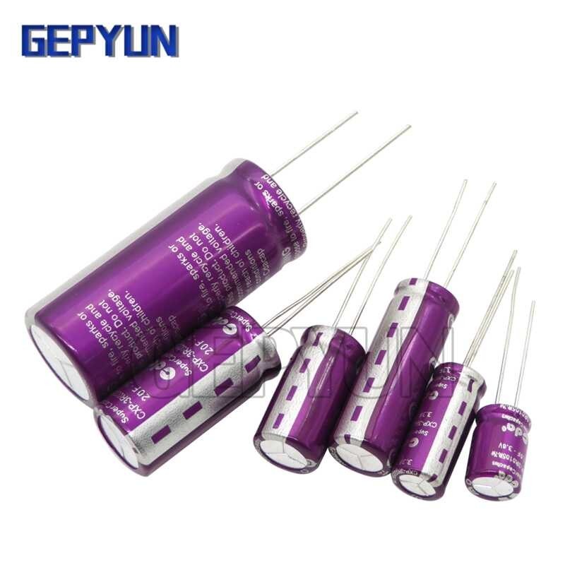 1Pcs Super Farad Capacitor 3.0V CDA 3V 1F 2.0F 3.3F 5F 7F 10F 15F 20F 25F 30F 50F 60F 100F 120F