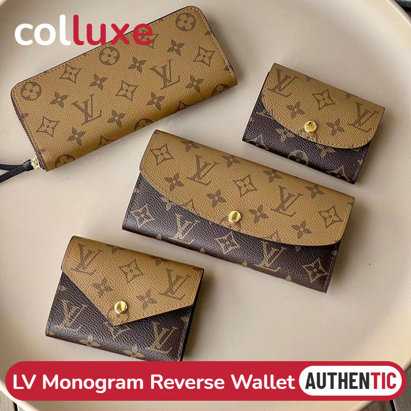 ♞หลุยส์วิตตอง Louis Vuitton Victorine Wallet Emilie &amp; Portomone &amp; Sarah Long wallet กระเป๋าสตางค์ผู