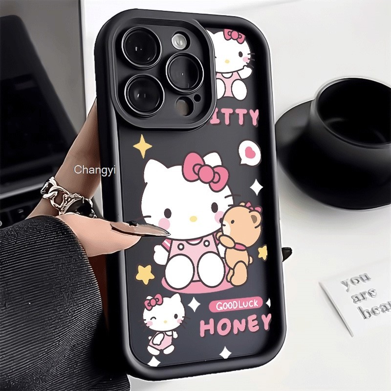 ปลอก Infinix CK6 CK6n CK7n KI5q Casing Silicone Cute KT Cat Phone Case