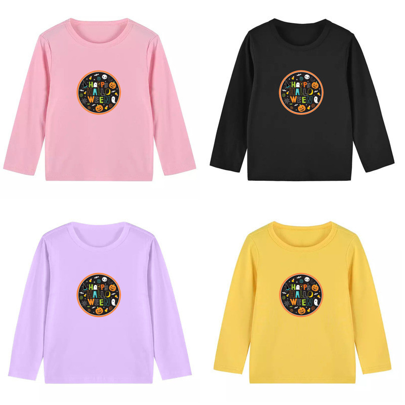 เสื ้ อยืดสาวแขนยาวเสื ้ อยืดผ ้ าฝ ้ ายคอกลมการ ์ ตูน Tee Silky