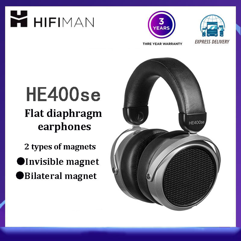 [พร้อมส่ง] Hifiman HE400SE หูฟังแบบมีสายแม่เหล็ก โอเวอร์เอียร์ ขนาดใหญ่ [เวอร์ชั่น Hifiman ดั้งเดิม
