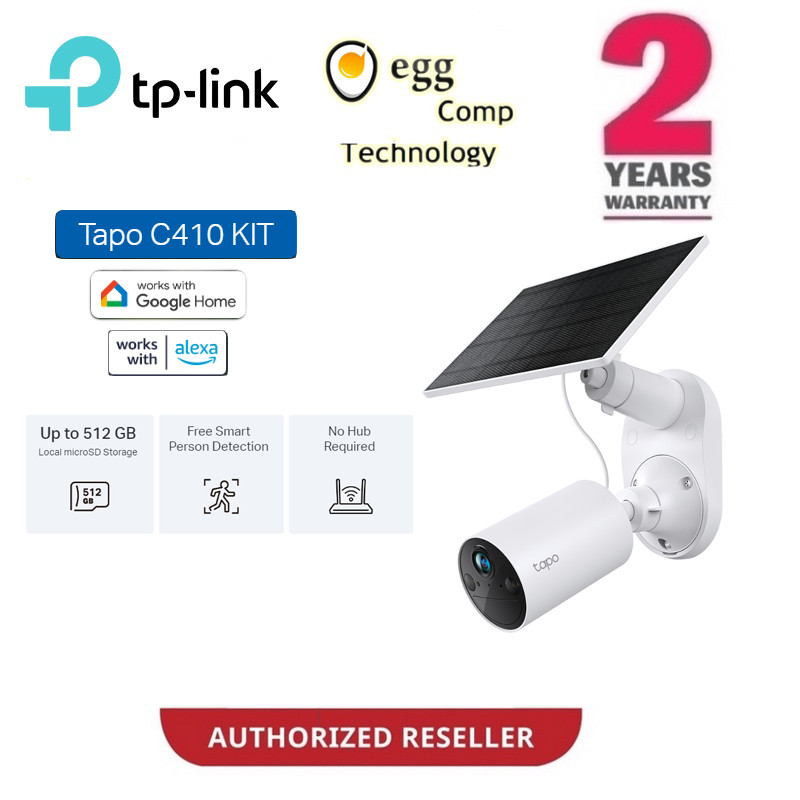 TP-LINK TAPO C410 KIT ชุดกล้อง SECURITY พลังงานแสงอาทิตย์