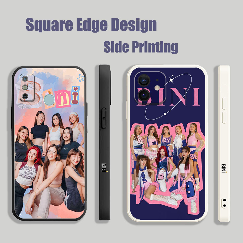 สําหรับRealme C2 C3 8 8i 7i C35 C30 Pro Bini OT8 เพลงRap Pop Rock Simple PW002 เคสโทรศัพท์สแควร์ขอบ