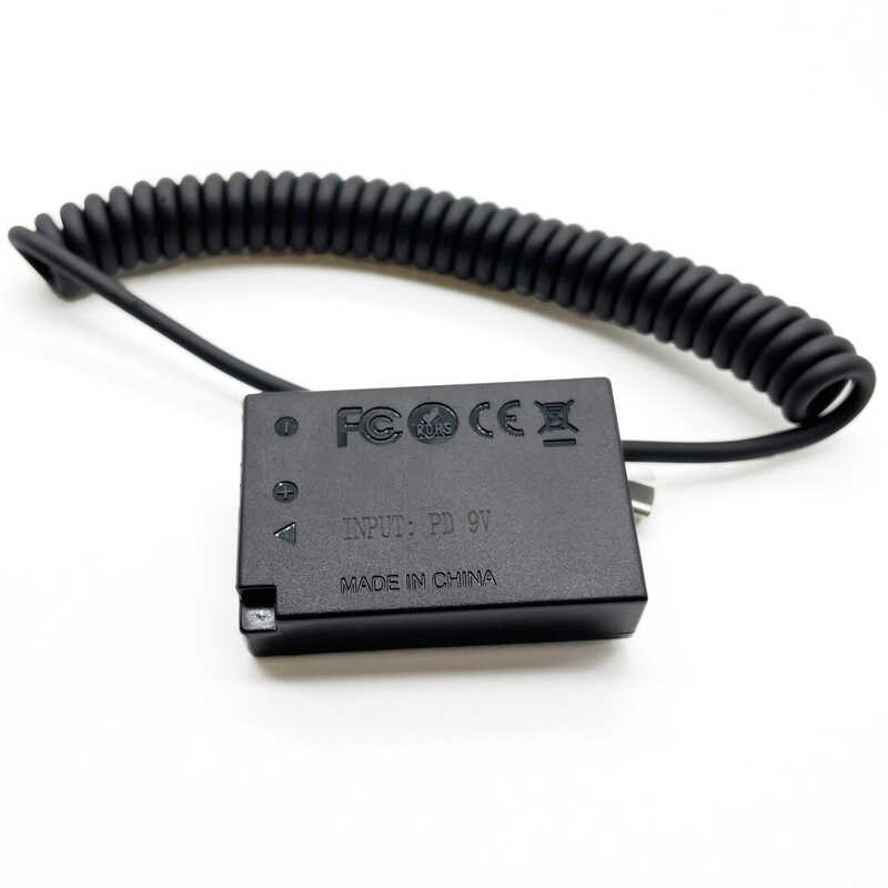 to Topcine USB-C(Type-C) LP-E17 Dummy Battery DR-E18 DC Coupler for Canon EOS R10 RP 77D 200D 250D