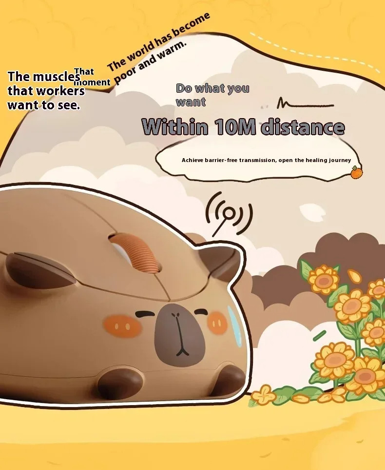 Akko เมาส์ไร้สาย 2.4G น่ารักปิดเสียง Long Endurance 1200DPI เมาส์สําหรับเล่นเกมสําหรับคอมพิวเตอร์ Mac