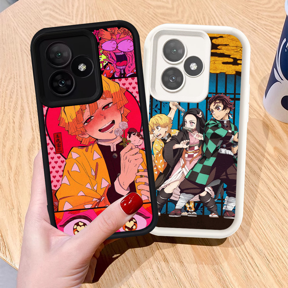 เคสสําหรับ Xiaomi POCO X5 F6 F5 Redmi 13 13X Turbo 3 5G เคสซิลิโคน H-10 Demon Slayer