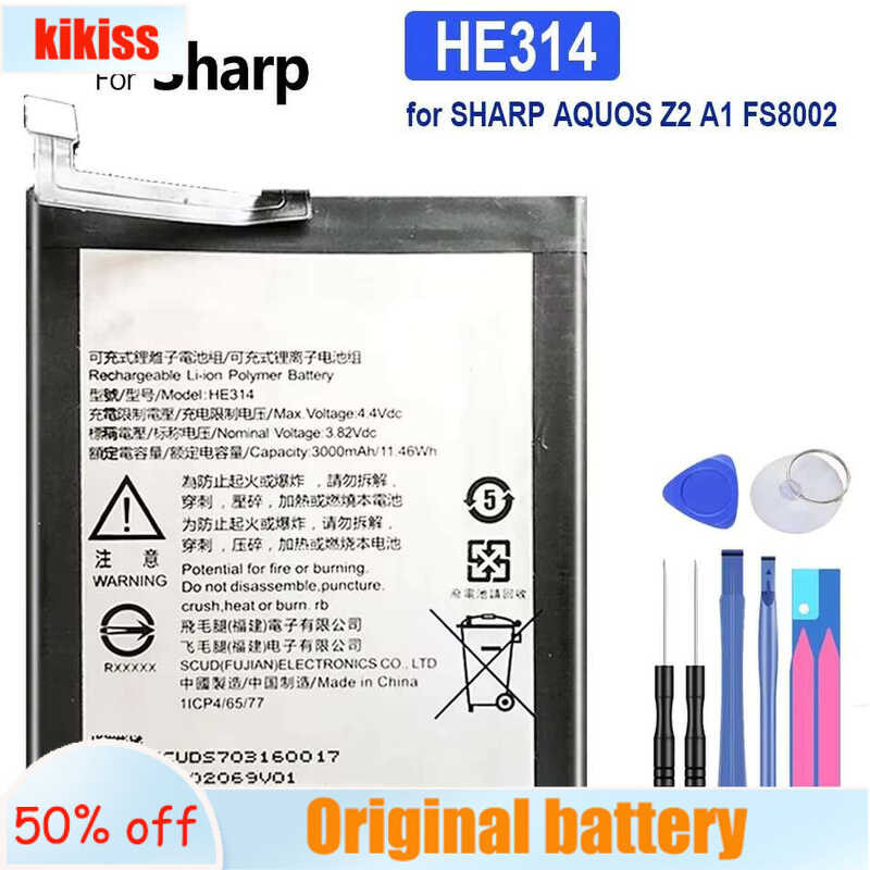 for SHARP AQUOS Z2 A1 FS8002 HE314(For sharp) แบตเตอรี่ 3000mAh