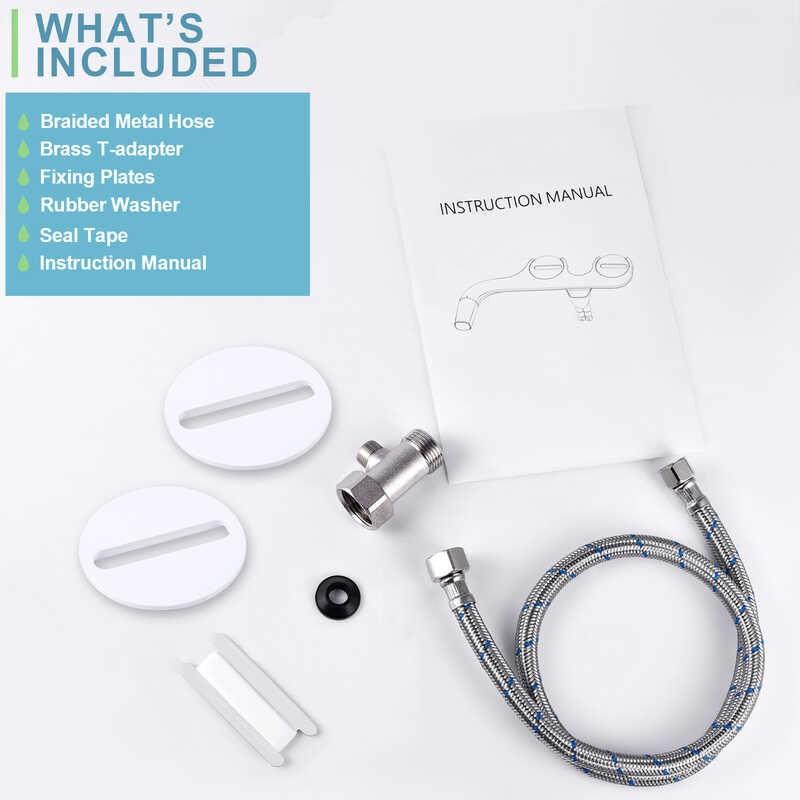 Ultra-Slim SAMODRA Bidet Attachment Accessories Only ( Without Bidet )Suitable For This Bidet Model