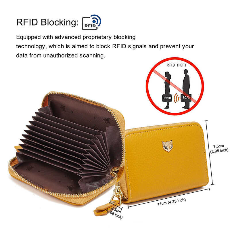 ❤ FOXER ผู้หญิงสั้นหนังแท้กระเป๋าสตางค์ Lady Clutch สายคล้อ