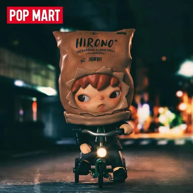 Popmart Hirono Little Prank 18.5cm Kawaii Limit Action Anime Mystery Figure Toys and Hobbies Cute Co