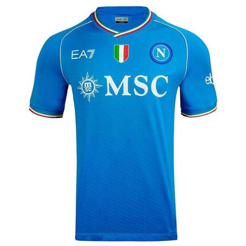 2023-2024 SSC New Napoli Home Away Jersey Football Short Sleeve Tshirts Sports Tee Plus Size S-4XL