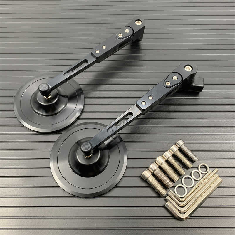 Rebel กระจกรถจักรยานยนต์ Honda CB300R CB650R Yamaha XSR125 XSR700 XSR900 Kawasaki