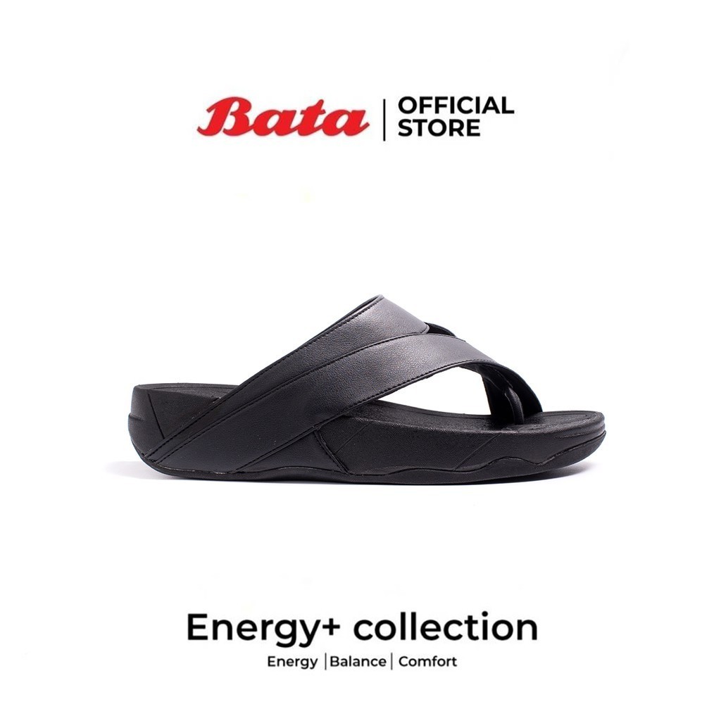 🔥การประกันคุณภาพ🔥 *Best Seller* Bata Energy+ รองเท้าแตะลำลองแฟชั่นผู้หญิง รองเท้าเพื่อสุขภาพ สวมใ