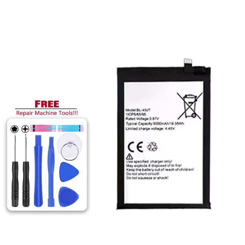 BL-49JT For Tecno Camon 17 Pro CG8 Camon 18P CH7 Spark 8 Pro Battery 5000mah