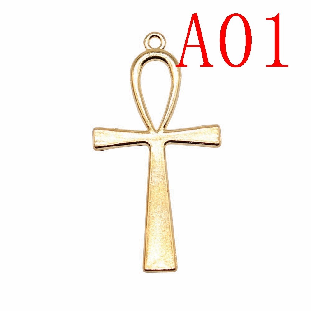 Ankh จี้ไม้กางเขน เครื่องประดับ สําหรับรถยนต์