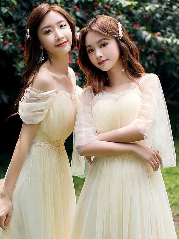 ❤ Alisa.Sonya ผู้หญิงชุดตาข่ายชุดราตรีอย่างเป็นทางการเพ